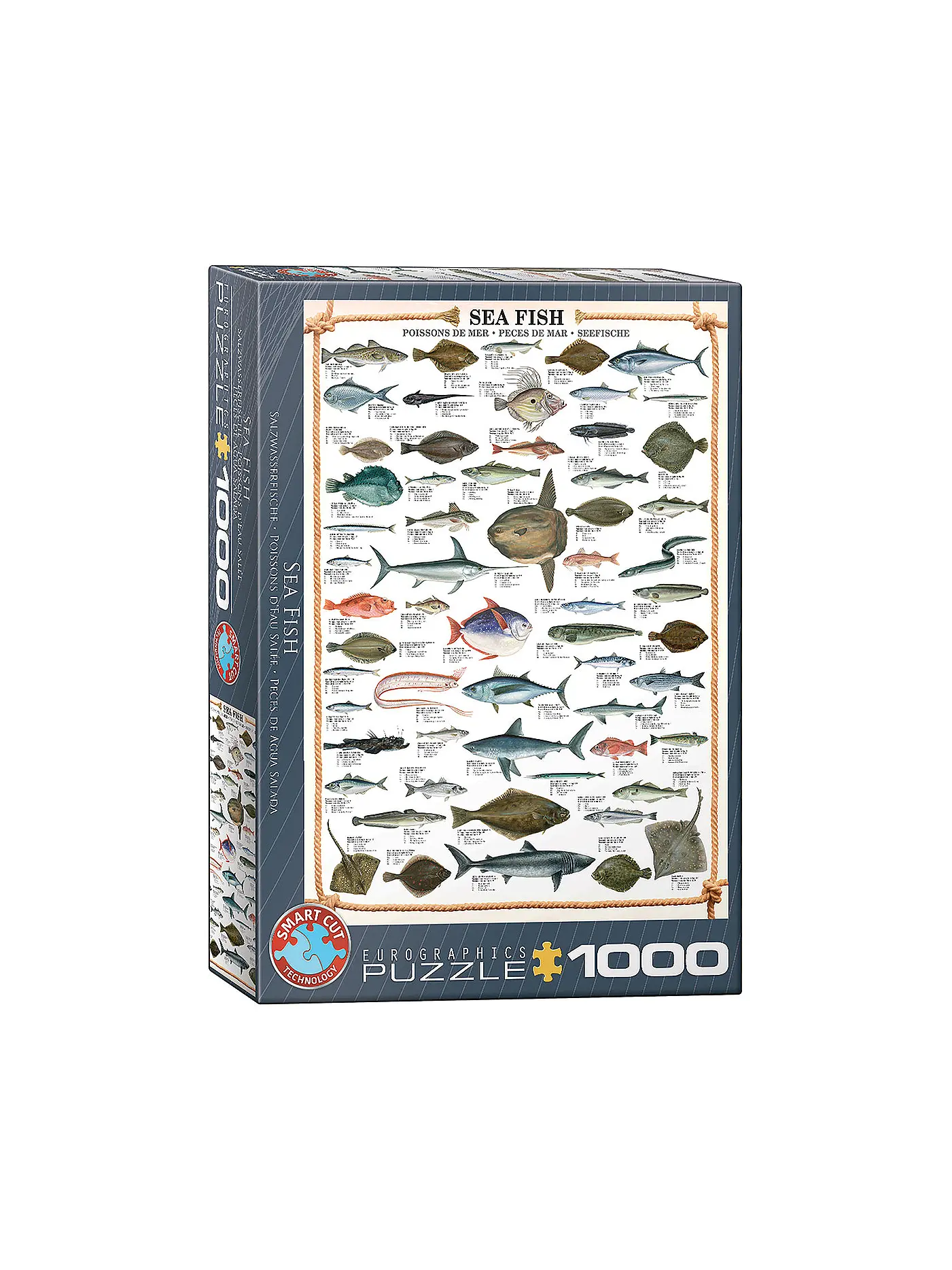 EUROGRAPHICS | Puzzle - Sea Fish 1000 Teile | 